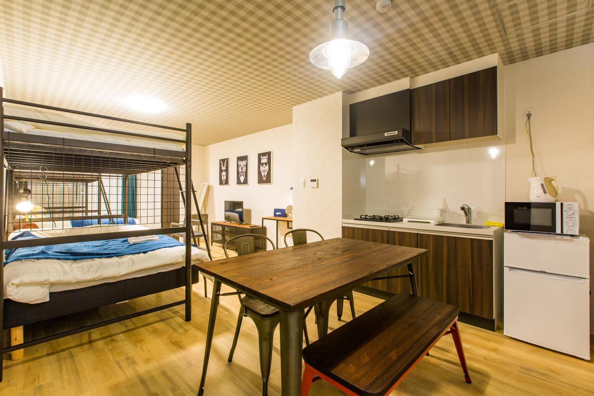 大阪市Sky Living Nambaアパートメント 部屋 写真